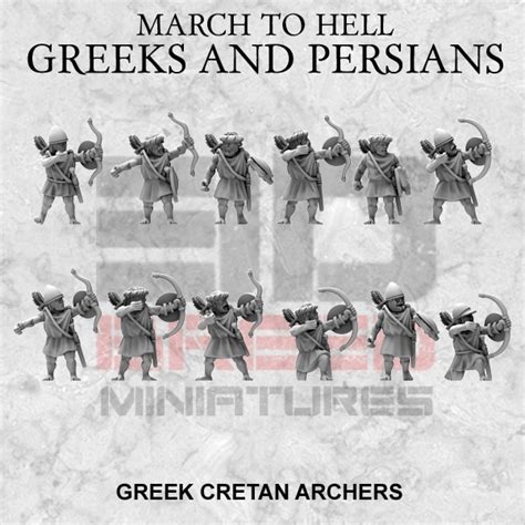 GREEK ARMY CRETAN ARCHERS - 3D Breed