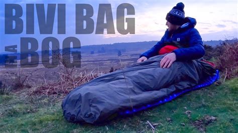 Back to basics Bivi bag wild camping in a Snugpack special forces bivi ...