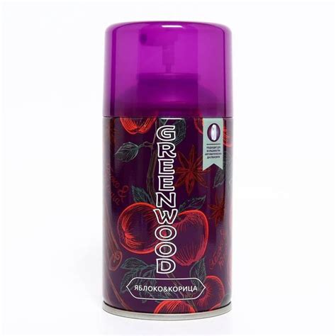 GREENWOOD Освежитель воздуха, Яблоко и корица, 250 мл - купить с ...