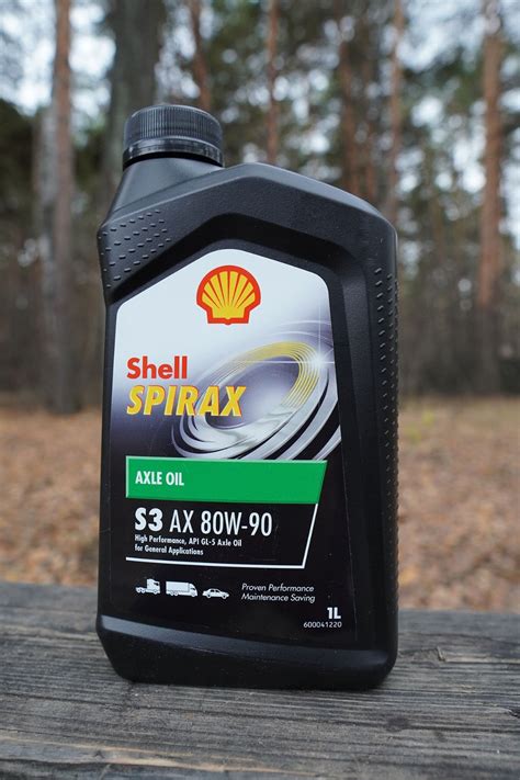 Shell Spirax S3 AX 80W 90 API GL 5 свежее Лабораторные анализы