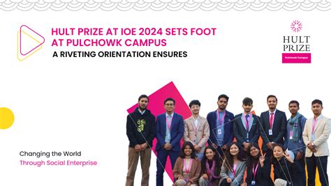 Hult Prize At Ioe Orientation At Pulchowk Campus