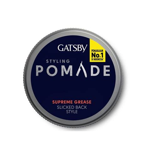 Gr Gatsby Slicked Back Style Styling Pomade Supreme Grease