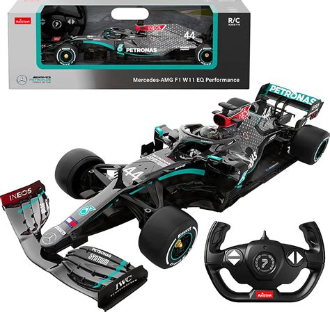 Amazon co jp Rastar RCカー 1 12 メルセデス AMG F1 ラジコンカーブラック おもちゃ