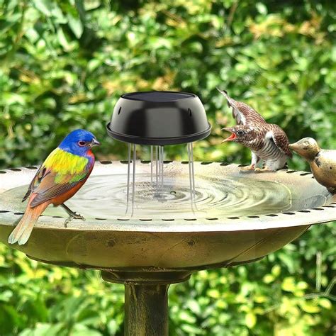 Solar Water Wiggler Solar Powered Bird Bath Water Agitator For Bird