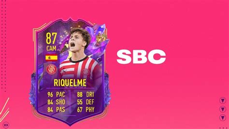 FIFA 23 SBC Riquelme Future Stars Talent Scout Winner Cheapest