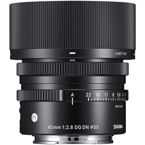 Sigma 45mm F 2 8 DG DN Contemporary Lens For Sony E 360965 B H