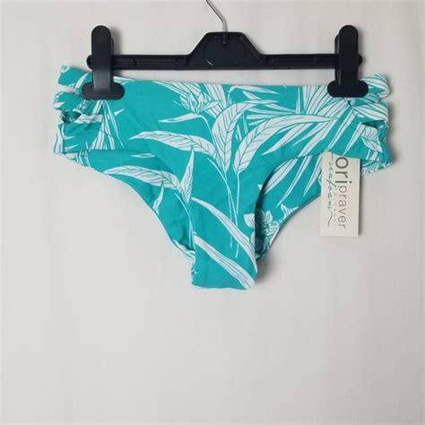 Tori Praver Swim Nwt Tori Praver Swimwear Floral Bottom Size Small