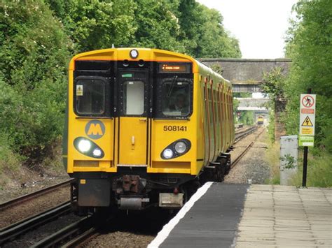 Merseyrail 508141 Merseyrail 508141 Seen Arriving Into Bro Flickr