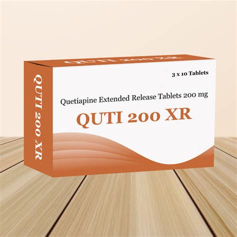 Quti 200 Xr Quetiapine Extended Release Tablets 200 Mg General