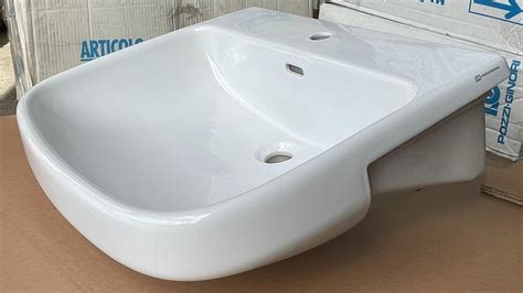 Geberit Pozzi Ginori Lavabo Semincasso Golfo Ceramiche De Paola