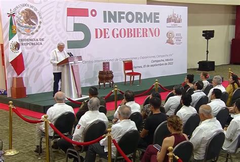 Amlo Minuto A Minuto Del Quinto Informe De Gobierno