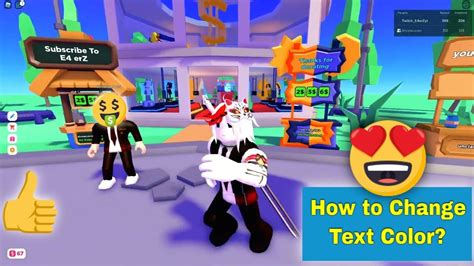 How To Change Text Color In Pls Donate Roblox Tutorial Change Text