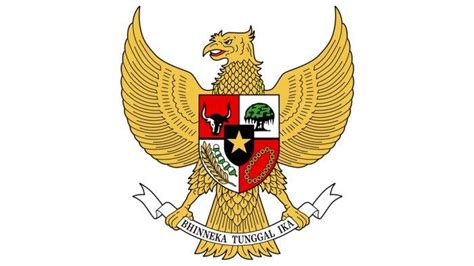 Arti dan Makna 5 Lambang Sila di Garuda Pancasila - Tribunjogja.com