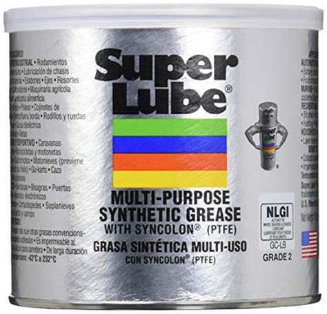 Super Lube Graisse synthétique 41160 NLGI 2 boîte de 399 7 g blanc