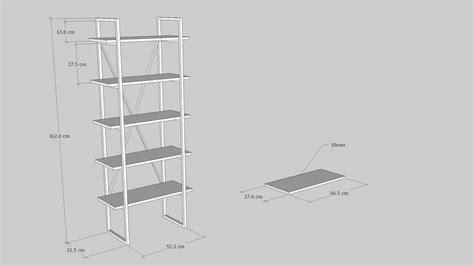 Rak Buku 3d Warehouse