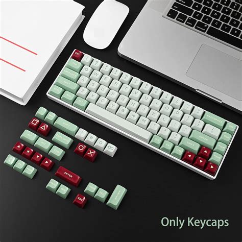 Fogruaden Matcha Keycaps Percent Abs Double Shot Keycaps Asa Profile