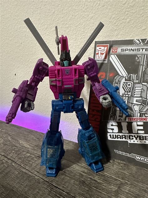 Transformers Generations War For Cybertron Wfc Siege Spinister