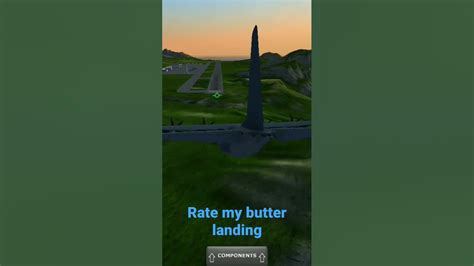 Can You Rate My Butter Landing 🧈 Turbopropflightsimulator Games Youtube