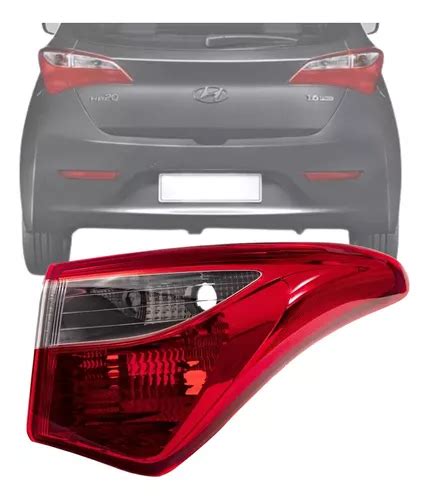 Lanterna Traseira Hyundai Hb20 Hatch 2012 Lado Direito