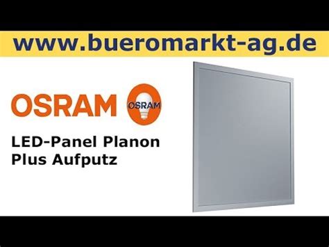 Osram Led Panel Planon Plus Aufputz Watt X Cm Warmwei Und