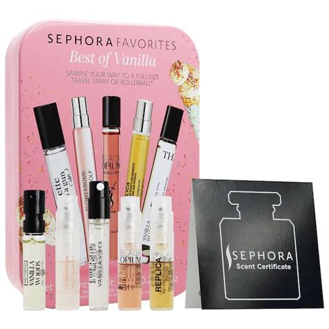 New Sephora Favorites Best Of Vanilla Perfume Sampler Available Now