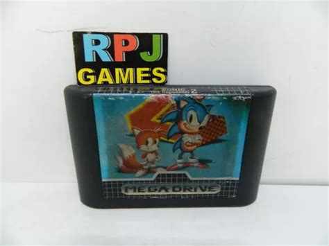 Sonic The Hedgehog Original Mega Drive Loja Fisica Rj