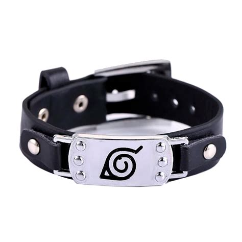 Pulsera Aldea Hoja Konoha Naruto Universo En Línea