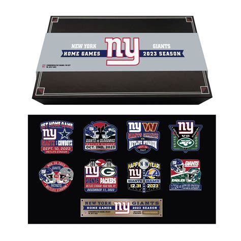 MOJO New York Giants 2023 Game Day Pin Collector Set - Walmart.com