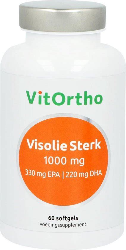 Vitortho Visolie Sterk Mg Softgels Bol