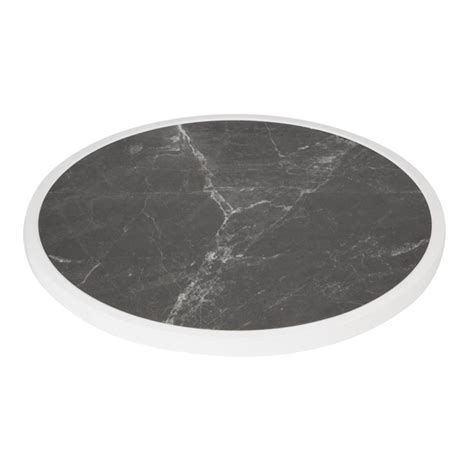 Bolero Fibre Glass Round Table Top Dark Granite Effect 580mm Dl487 Nisbets