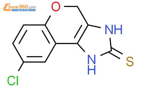 66077 74 5 1 BENZOPYRANO 3 4 D IMIDAZOLE 2 1H THIONE 8 CHLORO 3 4