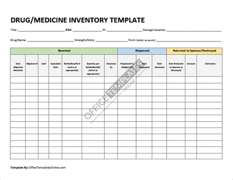 20 Free Inventory Templates And Checklists For Ms Word