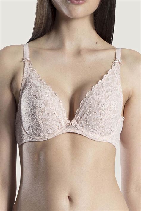 オーバドゥ レディース ブラジャー DETE Rosessence bra アンダーウェア NUDE underwired lace