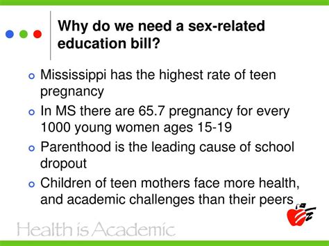 PPT HB Presentation Sex Related Education Bill PowerPoint Presentation ID
