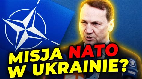 Sikorski Zapowiedzia Misj Nato Ws Ukrainy Jest Natychmiastowa