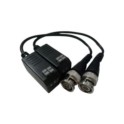 Kit Balun Hikvision Ds H S E De Video Pasivo Bnc A Bornera