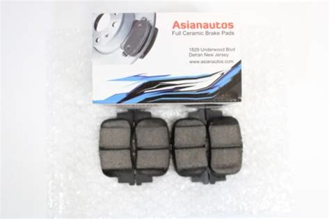 Asianautos Full Ceramic Rear Brake Pads For Lexus Es Ebay