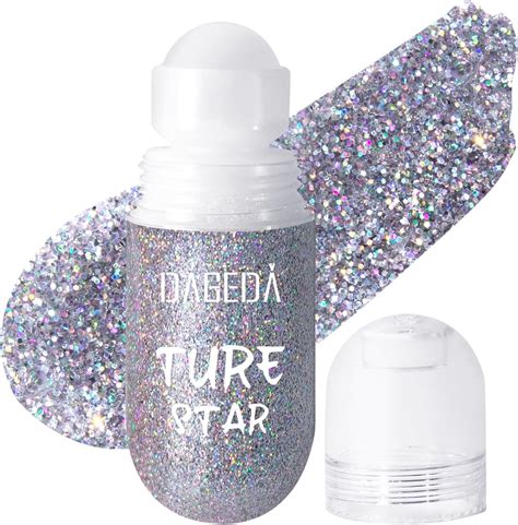 Dageda Body Glitter Gel Roll On Face Glitter For Mermaid