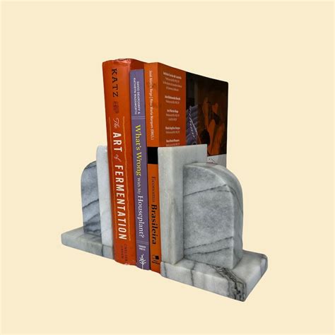 Marble Bookends - Etsy