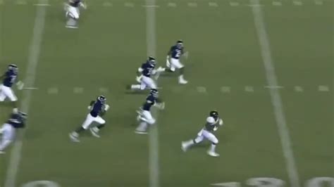 VIDEO: Wake Forest RB Kenneth Walker Runs 96 Yards for Longest Rushing ...