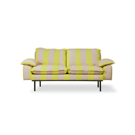 Hk Living Retro Sofa Sitzer G Nstig Kaufen Buerado De