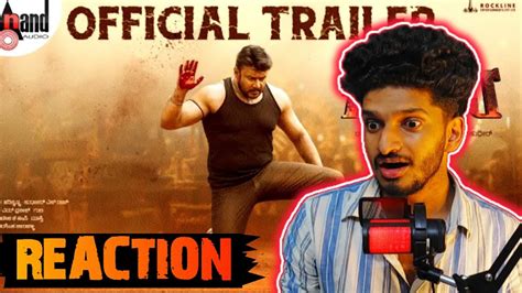 Kaatera Official K Trailer Reaction Darshan Tharun Kishore Sudhir