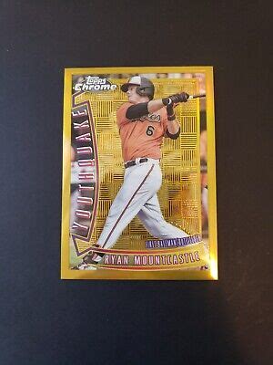 Ryan Mountcastle Topps Chrome Gold Youthquake Refractor Yq