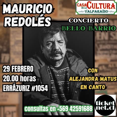 Mauricio Redol S Presenta Su M Tico Lbum Bello Barrio En La Casa De