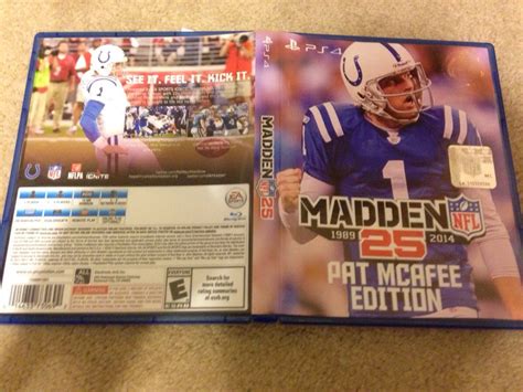 Madden 25 Ps4 Back Cover