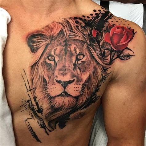 Geniales Tatuajes De Leones Y Sus Significados Top