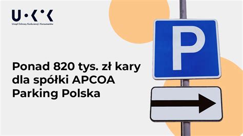 Parkingi Pod Lup Prezesa Uokik Ponad Tys Z Kary Dla Sp Ki