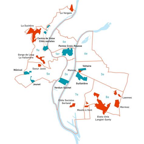 Deux Nouveaux Quartiers Prioritaires De La Ville Ville De Lyon