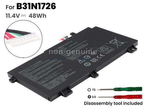 Asus Tuf Gaming F Fx Lh Hn T Replacement Laptop Battery Low