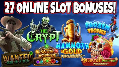 Online Slots Bonus Session With Spinitin 27 Slot Bonuses YouTube